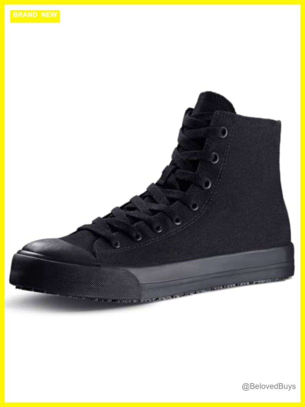 Unisex Non-Slip Work Shoes Water Resistant High Top Sneakers Food Service